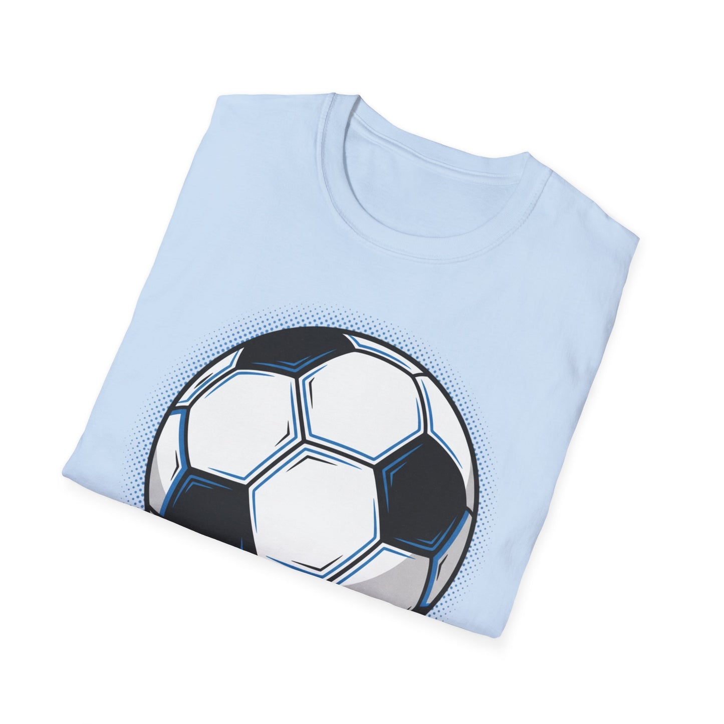 Soccer Ball Graphic T‑Shirt — Retro Sports Tee for Players & Fans