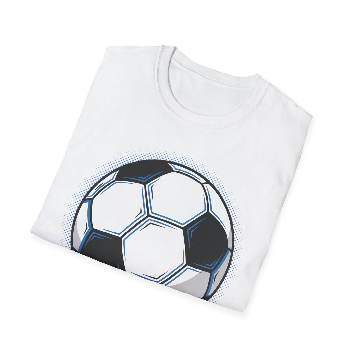 Soccer Ball Graphic T‑Shirt — Retro Sports Tee for Players & Fans