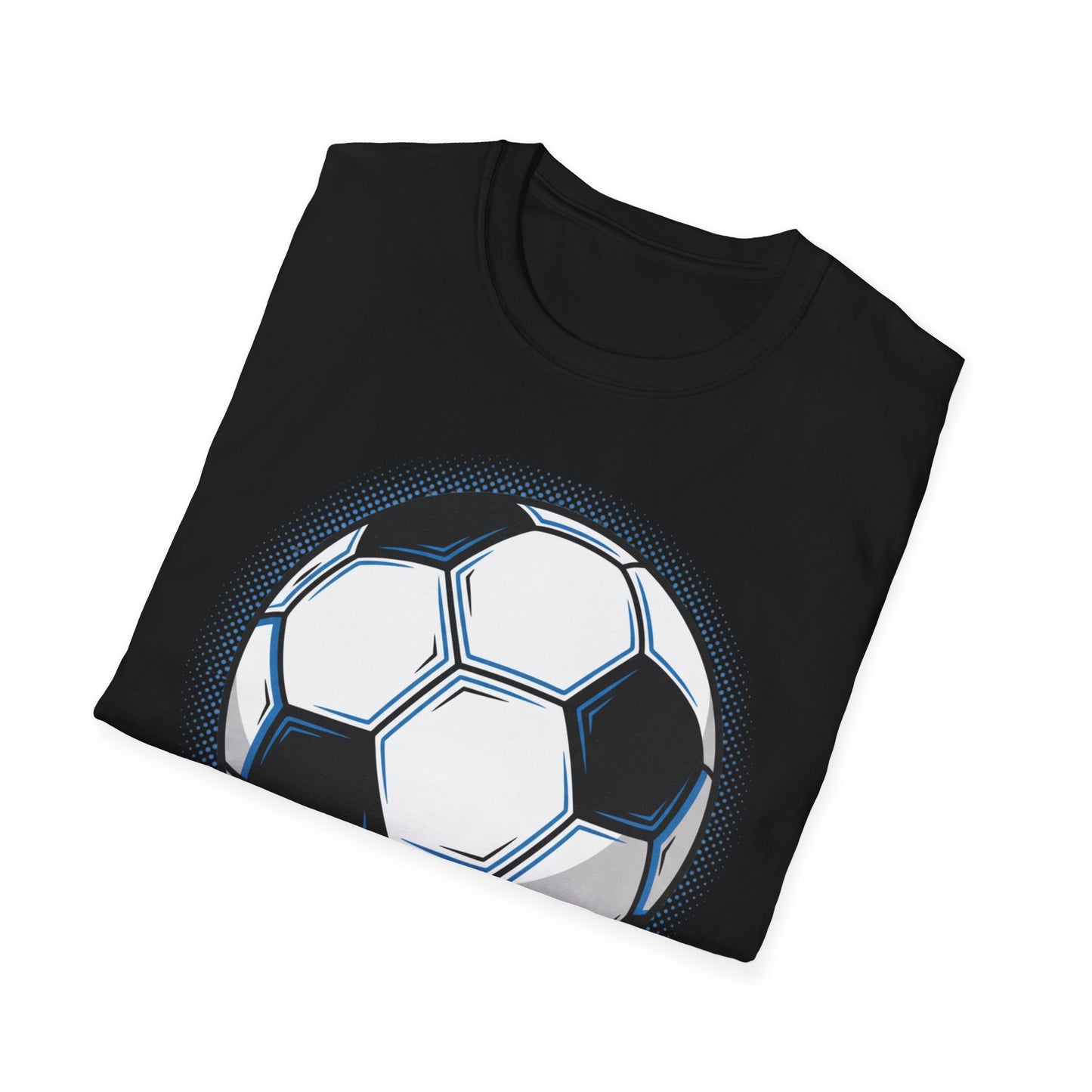 Soccer Ball Graphic T‑Shirt — Retro Sports Tee for Players & Fans