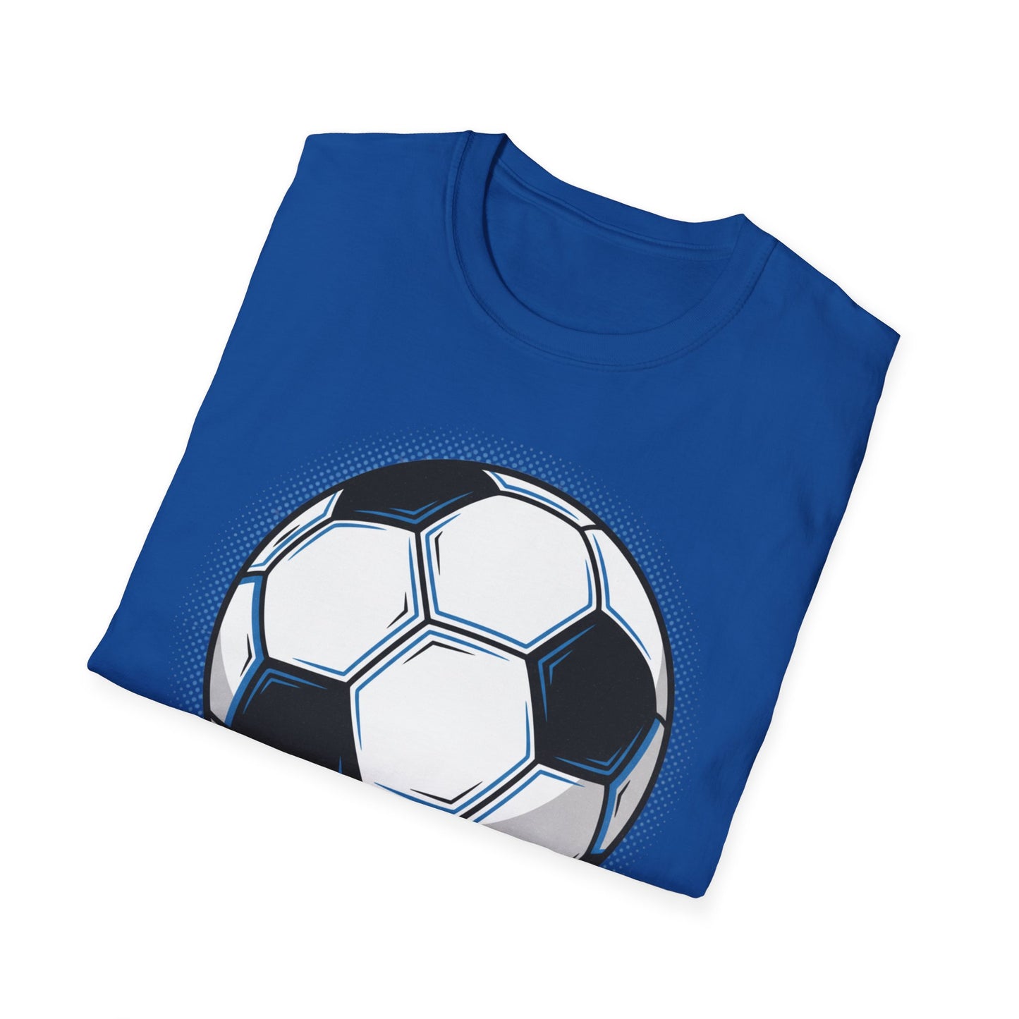 Soccer Ball Graphic T‑Shirt — Retro Sports Tee for Players & Fans